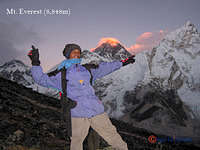 Everest-sunset,--Kalapather