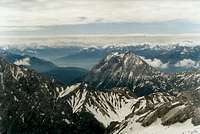 Hohe Munde from Zugspitze....
