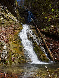 Plenšak E waterfall