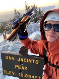 Myself on the summit of San Jacinto