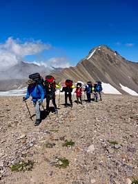 Mt. Irik from Irikchat pass, 3650 m