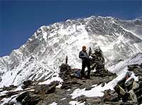 The summit of Chukkung Ri,...