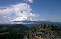 Mt. Adams from the summit of...