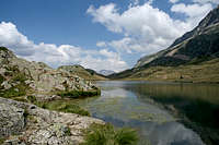 Lac Besson et Aiguilles de l'Argentière