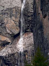 waterfall in Sella Group as...