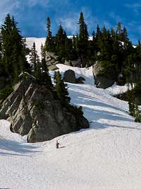 North Couloir - Yakima Peak