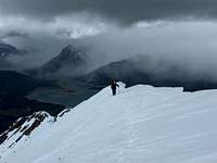 The north cornice on the...