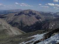 Mount Elbert from the summit...