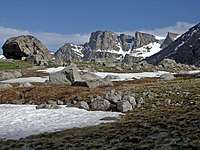 The Sawtooth Ridge of Mount Evans