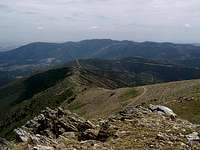 In te foreground: Cerro del...