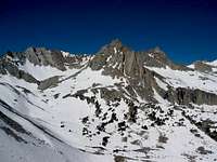 Mount Haeckel (right), the...