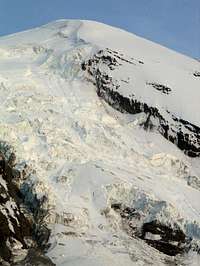 The Adams glacier, showing...