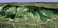 Veliki Vran by Google Earth.