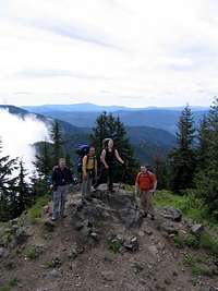 Summit photo from Devils Peak