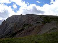 View of the summit ridge of...