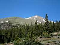 Mt. Elbert in late June 2003