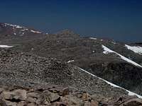 Darton Peak from the summit...