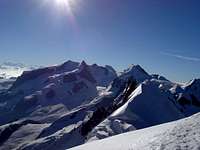 Monte Rosa from Breithorn...