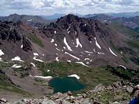 Deluge Lake, from the summit...