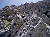 Climbing Alpina, July 2005