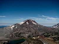 South Sister from high on...