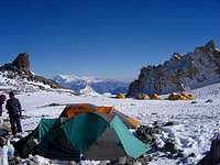 This is camp 4 (White Rocks)...