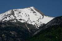 Box Elder Peak, as seen from...