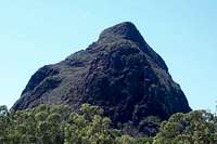 Beerwah from the west. The...
