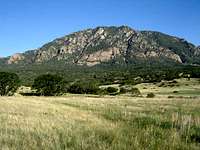 Cheyenne Mountain from the...