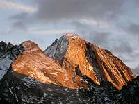 Sunset on Hohe Weisse/Cima...