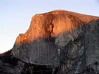 Sunset over Half Dome from...