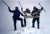 March, 2001 - Summit of Mt....
