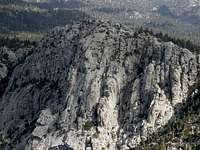 The west face of Taquitz Peak...