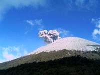 Semeru Eruption from Kalimati