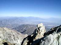 Top of Cucamonga Peak, almost...