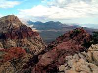 Overlooking Redrock from the...