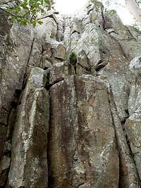 Cliffs at Frog Buttress -...
