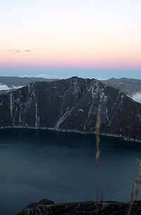 Quilotoa summit (Courtesy of...