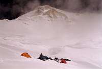 Camp at approximately 5600m