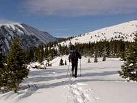 Snow shoe approach on...