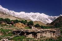 The Chongra Ridge above Tarashing