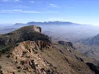 The Chisos Mountains as seen...