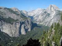 Half Dome from the Five Mile...