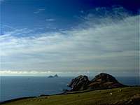The two islands of Skelligs...