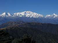 The Kangchenjunga massif as...