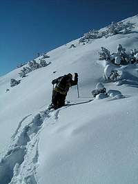 Deep snow on Notkarspitze