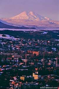 Mt. Elbrus from the North...