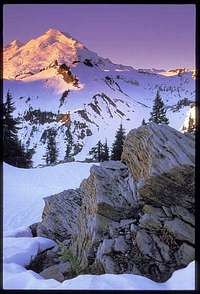 Mount Baker at sunrise
