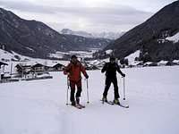 starting ski from...