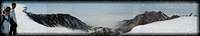 This is a panorama of the top...